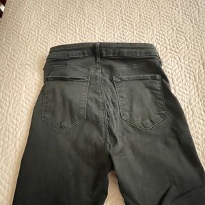 Black stretch skinny jeans